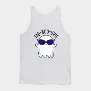 Fab-boo-bous Cute Funny Ghost Pun Tank Top